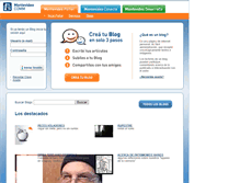 Tablet Screenshot of blog.montevideo.com.uy